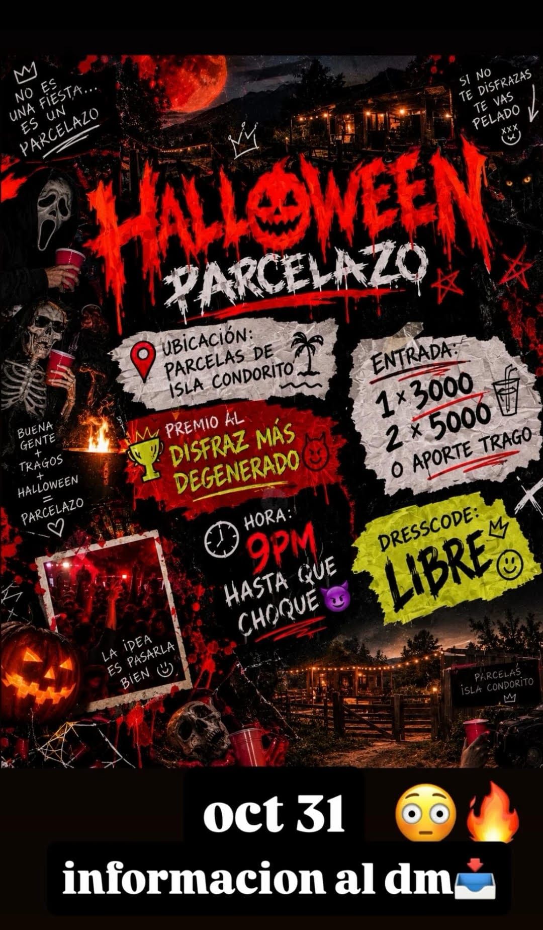 Parcelazo Halloween 2026